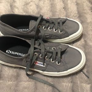 Superga gray sneakers